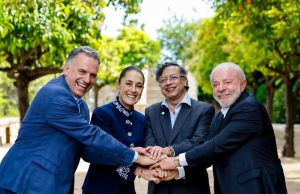 Fortalecimiento regional: Sheinbaum se reúne con líderes de Brasil, Colombia y Uruguay