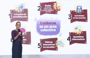“Cuidarse es un acto colectivo”: Sheinbaum presenta estrategia nacional de salud mental y prevención