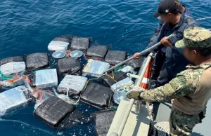 Marina asesta golpe al narcotráfico en Chiapas: Aseguran una tonelada de cocaína