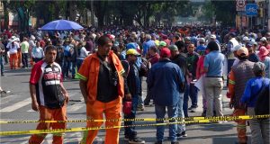 Protestan en CDMX contra el Mundial 2026