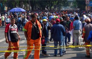 Protestan en CDMX contra el Mundial 2026