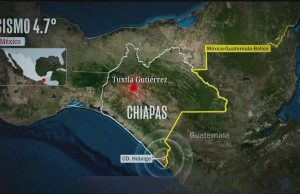 Sismo de magnitud 4.0 sacude la región de Chiapas