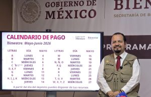 Anuncia Secretaría de Bienestar pagos de pensiones