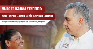 Waldo te escucha y entiende: Menos tiempo en el camión es más tiempo para la familia