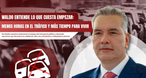 Waldo entiende lo que cuesta empezar: Menos horas en el tráfico y más tiempo para vivir