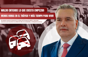 Waldo entiende lo que cuesta empezar: Menos horas en el tráfico y más tiempo para vivir