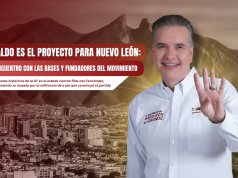 Waldo es el proyecto para Nuevo León: Reencuentro con las bases y fundadores del movimiento