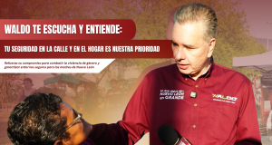 Waldo te escucha y entiende: Tu seguridad en la calle y en el hogar es nuestra prioridad