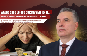 Waldo sabe lo que cuesta vivir en NL: Recibos de servicios impagables y el golpe diario de la gasolina