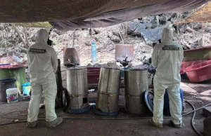 Fuerzas federales desmantelan cinco laboratorios clandestinos en Jalisco, Nayarit y Sinaloa