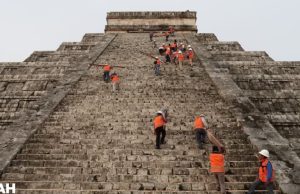 Artesanos acusan de traición al gobierno de Yucatán por reubicación dentro de Chichén Itzá; INAH anuncia cierre temporal preventivo
