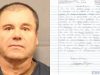 ‘El Chapo’ Guzmán envía nueva carta al juez Brian Cogan y le exige una respuesta