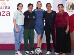 “El fútbol también lo pueden jugar mujeres”: Sheinbaum pide a equipos promover inclusión en canteras