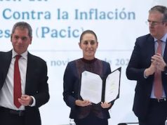 Sheinbaum renueva el PACIC por seis meses más para contener la inflación