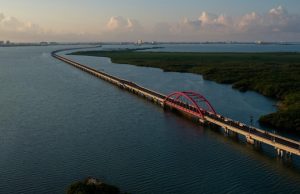 Sheinbaum inaugura el Puente Nichupté en Cancún: el segundo más largo de Latinoamérica