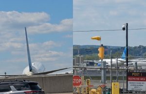 Avión de United Airlines impacta camión durante aterrizaje en el aeropuerto de Newark