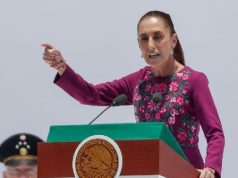 Claudia Sheinbaum rechaza nexos con el narcotráfico y tilda de “espurio” el sexenio de Felipe Calderón