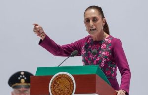 Claudia Sheinbaum rechaza nexos con el narcotráfico y tilda de “espurio” el sexenio de Felipe Calderón