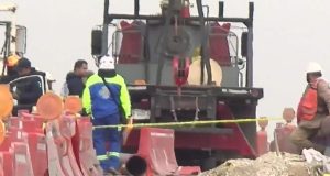 Obrero de Línea 6 del Metro resulta herido tras caer sobre una varilla en Apodaca