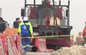 Obrero de Línea 6 del Metro resulta herido tras caer sobre una varilla en Apodaca