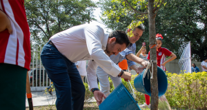 Plantación de árboles y premiación en el Día Mundial del Medio Ambiente