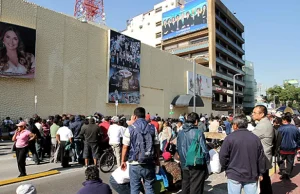 Maestros de la CNTE colapsan vialidades en CDMX con protestas frente a televisoras