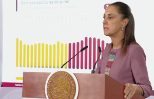 Sheinbaum reporta baja de inflación en primera quincena de junio
