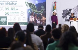 Cobertura eléctrica en México alcanza el 99.85% y supera el promedio mundial