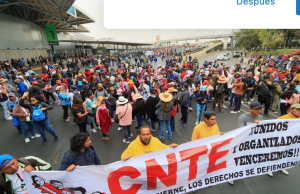 CNTE advierte mayor presión al gobierno por Mundial de Futbol y pensiones
