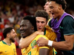 Australia sorprende a Turquía con contragolpes letales y avanza en el Grupo D