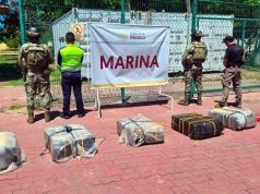 Semar incauta 270 kilos de cocaína y rescata a dos extranjeros en el puerto de Manzanillo
