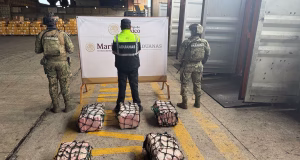 Marina asegura 137 kilos de cocaína en el puerto de Lázaro Cárdenas