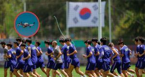 México derriba dron no autorizado sobre el entrenamiento de Corea del Sur en Guadalajara