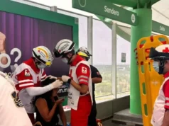 Mujer es empujada contra vagón en Metro de Monterrey
