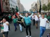 Filas kilométricas en el Zócalo para el Fan Fest del debut mundialista de México