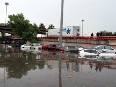 Lluvias en la zona sur del área metropolitana provocan inundaciones y cortes viales