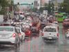 Lluvias desatan inundaciones, socavón y cierres viales en la zona metropolitana
