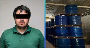 Sedena asegura 24 mil 400 litros de metanfetamina líquida en Sinaloa en el mayor decomiso del sexenio