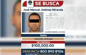 Ofrecen 100 mil pesos por el paradero del exjefe de escoltas del alcalde asesinado de Uruapan