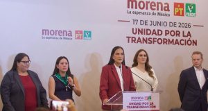 Cuatro aspirantes de Morena y PVEM se registran para buscar la gubernatura de Aguascalientes