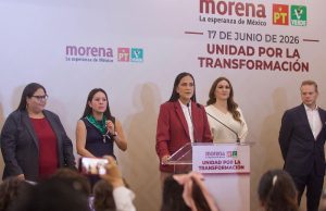 Cuatro aspirantes de Morena y PVEM se registran para buscar la gubernatura de Aguascalientes