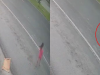 Joven rescata a niña que caminó hacia la Carretera Nacional en Santiago