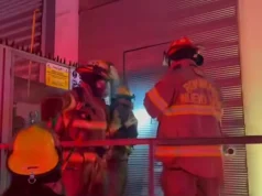 Incendio en restaurante del Pabellón M