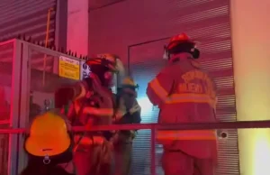 Incendio en restaurante del Pabellón M