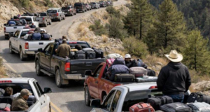 Familias desplazadas llegan a Parral huyendo de la violencia en la sierra de Durango y Chihuahua