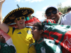 Aficionados mexicanos y suecos protagonizan partido amistoso y convivencia en Monterrey