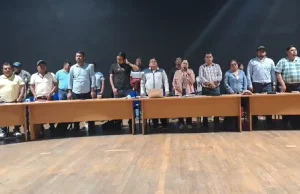 CNTE de Oaxaca levanta plantón sin lograr la abrogación de la Ley del ISSSTE