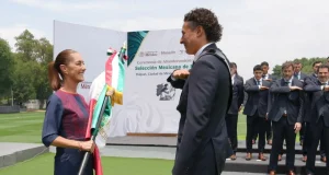Claudia Sheinbaum abandera a la Selección Mexicana rumbo al Mundial 2026