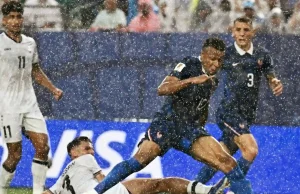 Francia vs. Irak, suspendido en el medio tiempo por tormenta eléctrica en Filadelfia