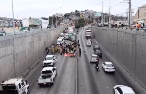 Accidente múltiple de 34 vehículos en Tijuana deja 30 heridos